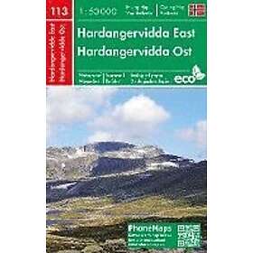 Spol S R O Freytag-Berndt: Hardangervidda Ost, Wander Radkarte 1 50 000