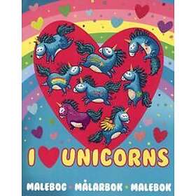 Sisse Blay: Unicorns Målarbok