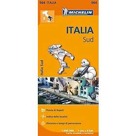 Michelin: Italy South Michelin Regional Map 564