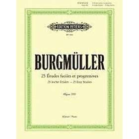 Friedrich Burgmüller, Adolf Ruthardt: 25 Études Faciles Et Progressives (Easy Studies) Op. 100 for Piano