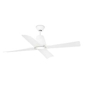 Typhoon Takfläkt L LED-lampa IP44 vit