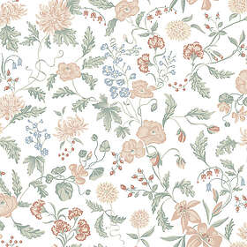 Sandbergs Tapeter Till Karin spring green S10166