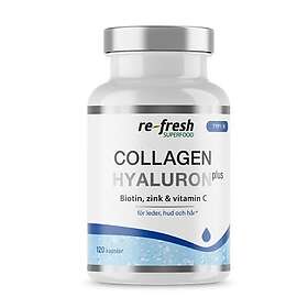 Refresh Re-fresh Collagen Hyaluron Plus 120 kapslar