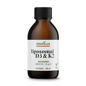 Närokällan (Bättre Hälsa) Liposomal D3 K2 150ml