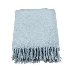 Stackelbergs Mohair tæppe dusky blue