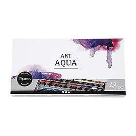 Aqua Akvarellfärger Art 48 färger
