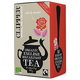 Clipper Organic English Breakfast Tea 20 tepåsar