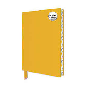 Sunny Yellow Blank Artisan Notebook (Flame Tree Journals)