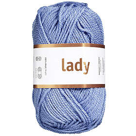 Järbo Garn Lady 50g lavendelblå – 44225 Smokey lavender