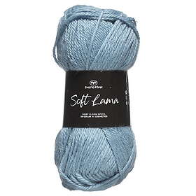 Svarta Fåret Garn Soft Lama 50g ljusblå – Blue topaz 72