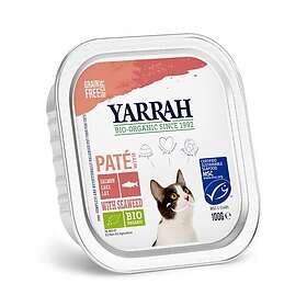 Yarrah Organic Cat Salmon Paté Grain Free 100g