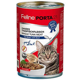 Porta 21 Feline Tonfisk och Biff (400g)