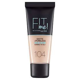 Maybelline Matte+Poreless with clay Soft Ivory 104