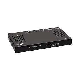 C2G HDMI Ultra-Slim HDBaseT RS232 And IR Over Cat Extender Box Receiver 4K 60Hz 