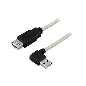 Deltaco USB-A till USB-A 20cm