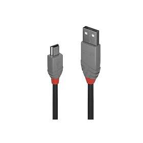 Lindy 36724 USB-kabel 3 M USB 2,0 USB A Mini-USB B Sort - Hitta Bästa ...