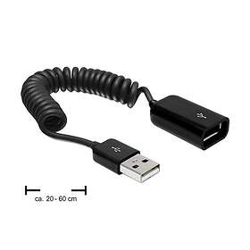 DeLock USB förlängningskabel USB till USB 60 cm