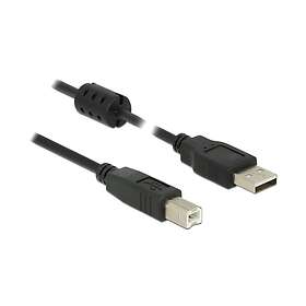 DeLock USB-kabel USB till USB Typ B 5 m