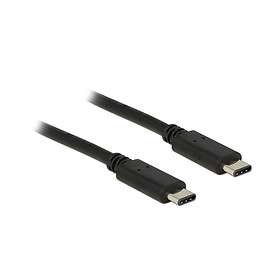 DeLock USB Type-C-kabel 24-stifts USB-C till 24-stifts USB-C 50 cm