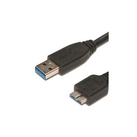 M-CAB USB-kabel USB typ A till Micro-USB typ B 1 m