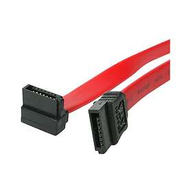 Right StarTech.com 24in SATA to Angle SATA Serial ATA Cable SATA-kabel 61 cm