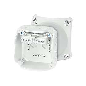 Hensel KF 0404g Koblingsboks grå, IP66, glasfiber, 4 mm² 104x104 mm
