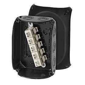 Hensel KF 1010 B Kopplingsdosa svart, IP66, glasfiber, 10 mm² 130x180 mm