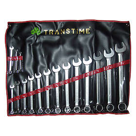 Transtime Tools Blocknyckel i sats 1/4-1,1/4'' 16 delar, tum, i etui
