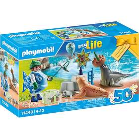 Playmobil 71448 SuperSet Keeper with Animals