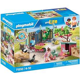 Playmobil 71510 Little Chicken Farm In The Tiny House Garden