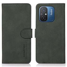 Skalo Xiaomi Redmi 12C 4G KHAZNEH Plånboksfodral i PU-Läder Grön