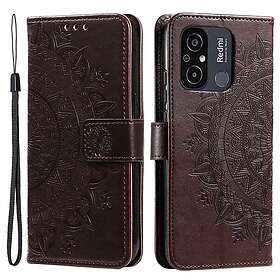 Skalo Xiaomi Redmi 12C 4G Mandala Plånboksfodral