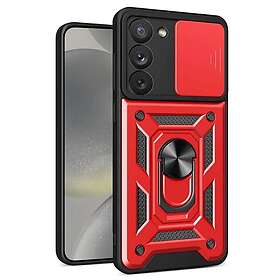 CaseOnline Jazz 3i1 skal Samsung Galaxy S24 Röd