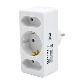 Eletra 1+2-vägs Splitter 16/2,5A