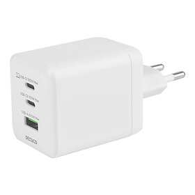 Deltaco 100W USB-C PD Wall Charger GaN 4-port