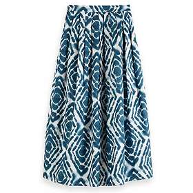 Scotch & Soda Printed Midi Skirt