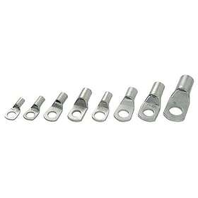 Euromarine 16 Mm2 Crimp&solder Eyelet Terminal 20 Units Silver 8,4 mm