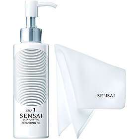 Sensai Silky Purifying Cleansing Oil Step 1 Cleanser & Sponge Chief