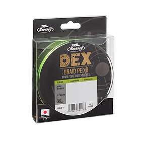 Berkley Dex X8 PE 150m 12.9kg Chartreuse 0.14mm