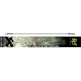 Titanium BFT Big Fish Tackle BFT Stiff Jerkbait Leader 12' (30 cm)