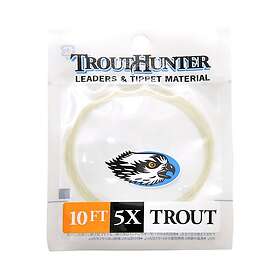 TroutHunter Trout Hunter Nylon Leader 10ft 4X 0,185 mm