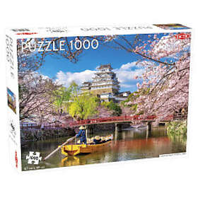 Tactic Puslespill: Cherry Blossoms in Himeji, Japan 1000 brikker