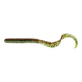 Savage Gear SG Rib Worm 9 cm Green Pumpkin 10-pack