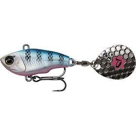 Savage Gear Fat Tail Spin 9g Blue Silver Pink