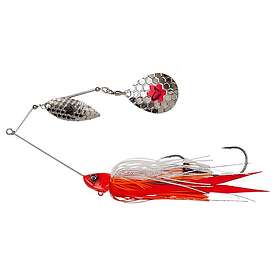 Savage Gear Da'Bush Spinnerbait 32g 16cm Red Head Silver