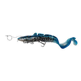 Savage Gear SG 3D Line Thru Burbot 36 cm FS Blue Silver Uv