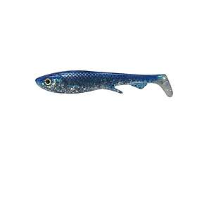Wolfcreek Lures Shad 8,5 cm Silver Blue Glitter (UV) 5-Pack