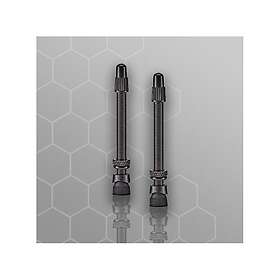 Weldtite Tubelessventil Tubeless Valves, 55mm, aluminum, 2-pack