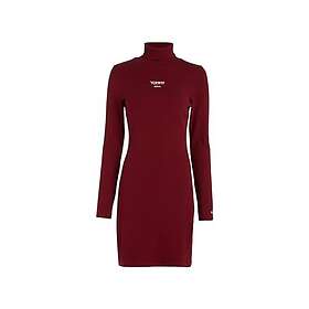 Tommy Jeans Turtle Ess Logo Long Sleeve Dress (Dame)