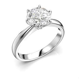 Classic Festive 23 diamantring enstens vitguld 1,50 ct 686-150-VK